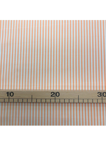 Stripy cotton fabric for...