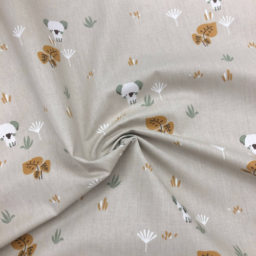 Printed cotton fabric for kids