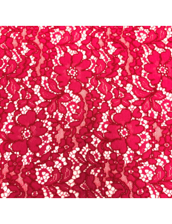 Mixed viscose lace fabric -...