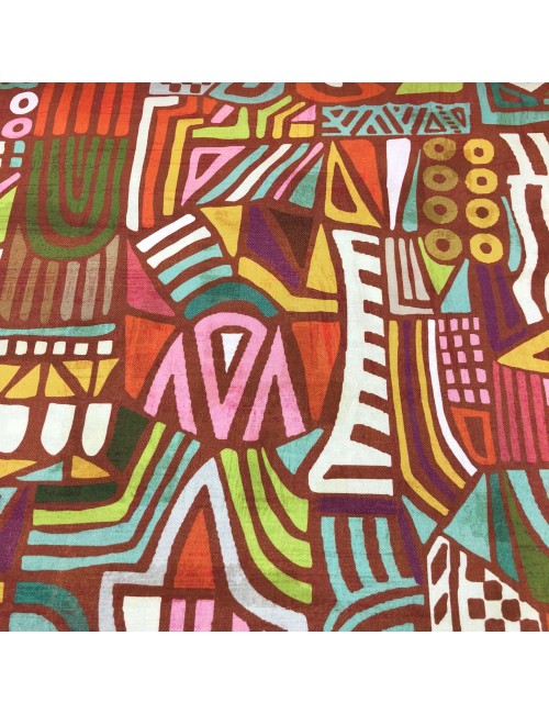 Printed home cotton fabric