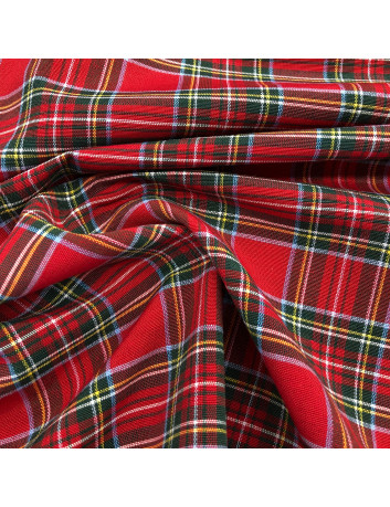 Mixed cotton tartan home...