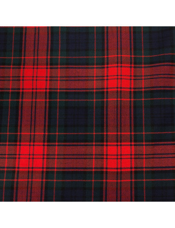 Tartan wool fabric - Red