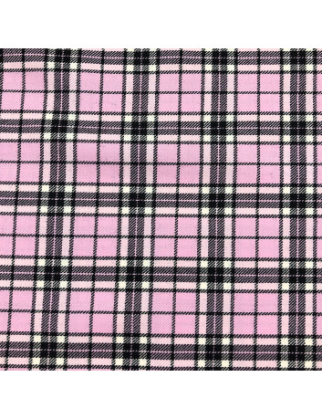 Tartan wool fabric - Light...